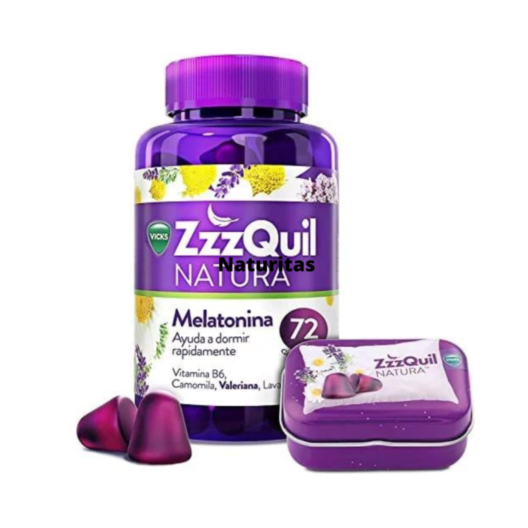 Melatonina ZZQuil para Dormir Bien con Vitamina B6