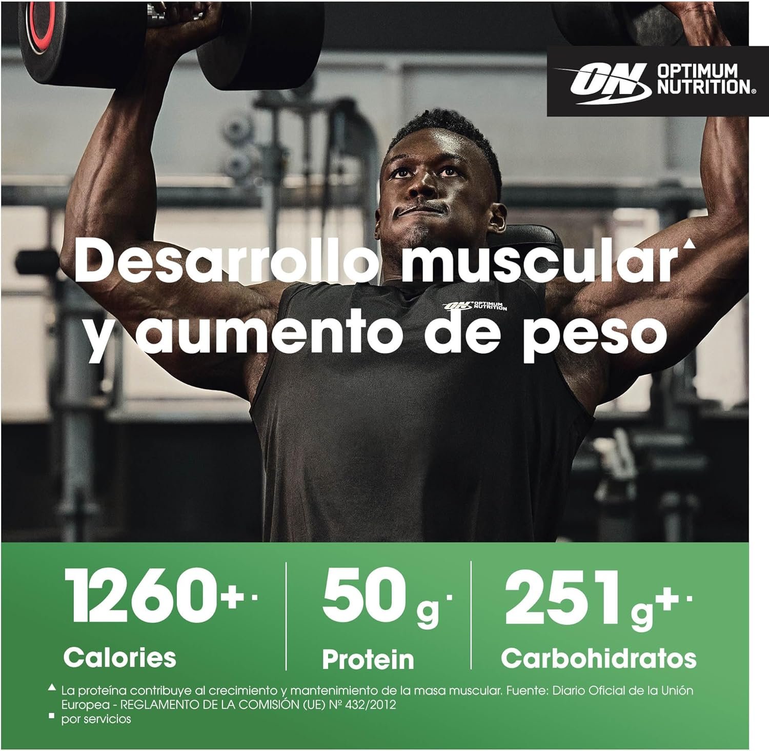 Optimum Nutrition Serious Mass Proteína Ganador de Masa Muscular Optimum Nutrition Serious Mass Proteína Ganador de Masa Muscular