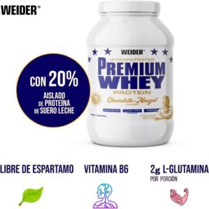Weider Premium Whey Protein Sin Aspartamo
