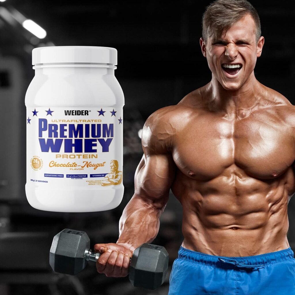 Weider Premium Whey Protein Sin Aspartamo para Desarrollo Muscular